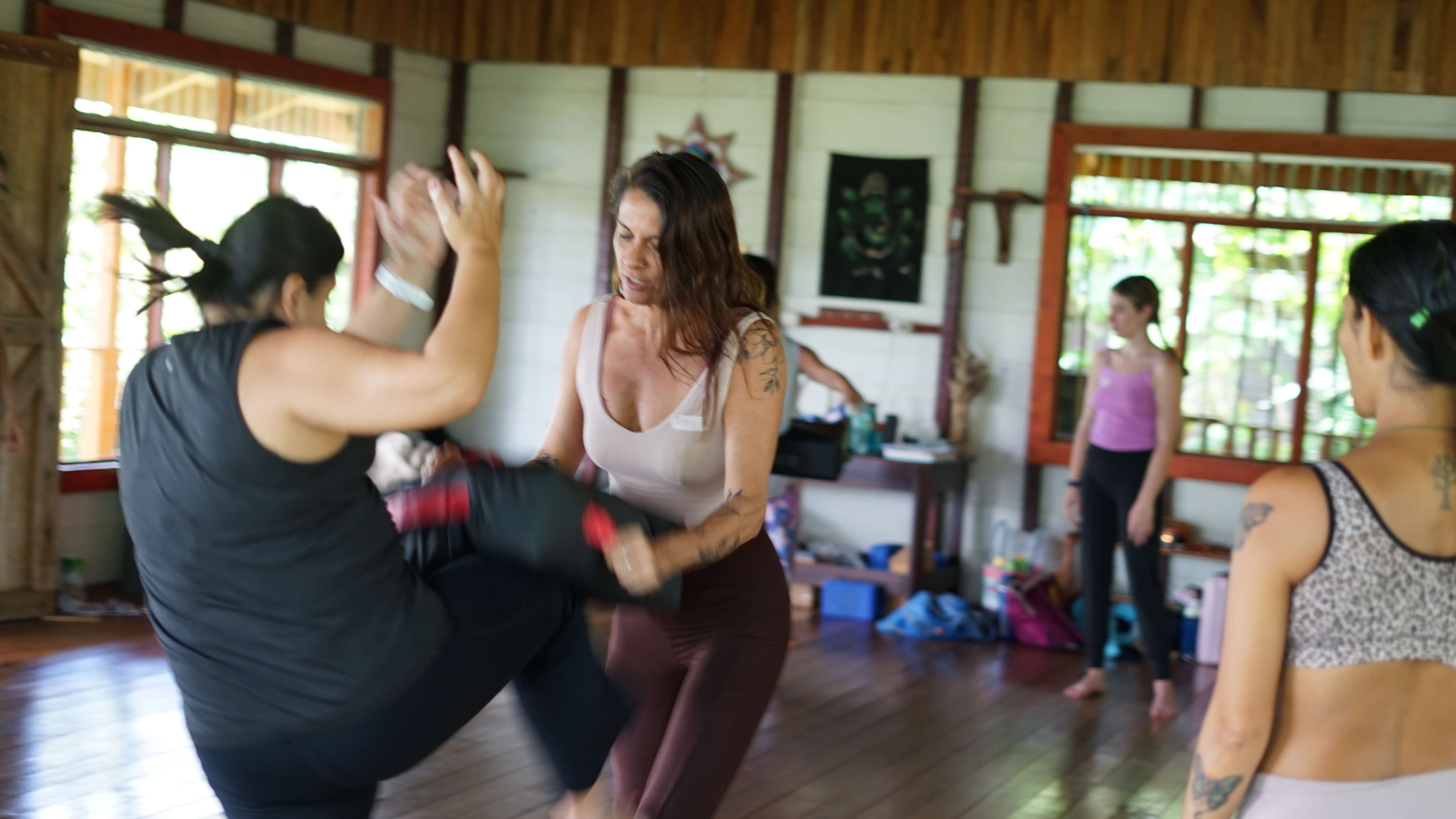 somos red, mujeres fuertes autodefensa